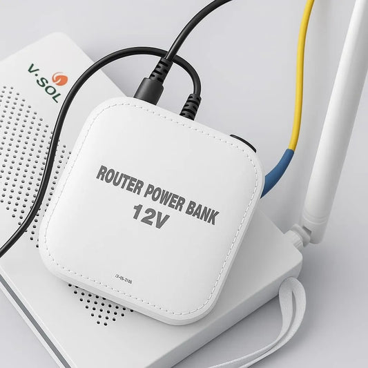 WiFi Router UPS Power Bank – 12V | 5 Hours Backup for 12V Routers