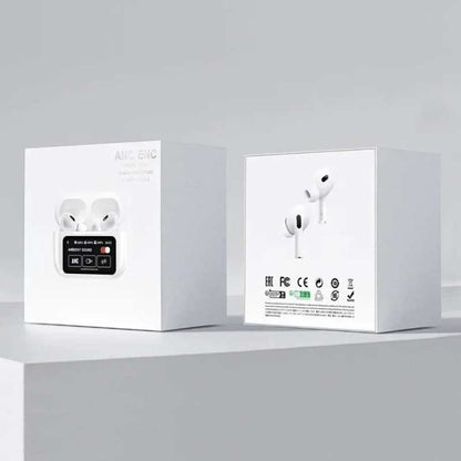 A9 Pro Touchscreen Wireless AirPods – Smart Display Charging Case | Touch Control | Free Delivery All Over Pakistan