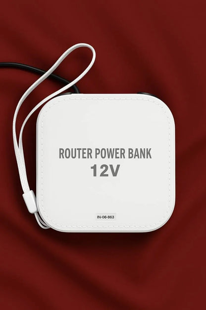 WiFi Router UPS Power Bank – 12V | 5 Hours Backup for 12V Routers
