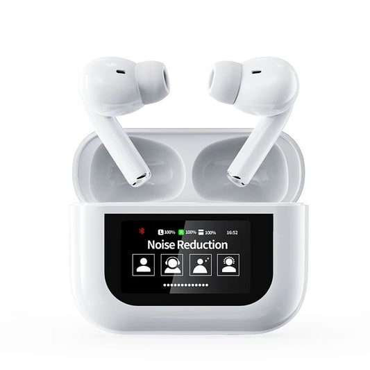 A9 Pro Touchscreen Wireless AirPods – Smart Display Charging Case | Touch Control | Free Delivery All Over Pakistan
